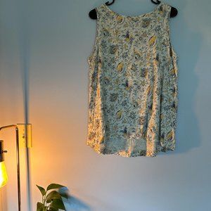 LOFT Paisley print tank top